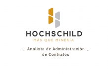 HOCHSCHILD, busca Analista de Administración de Contratos