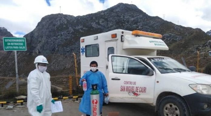 Raura realizó segunda entrega de equipos y materiales de bioseguridad